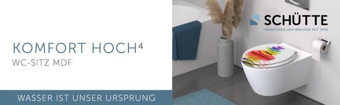 Schütte WC-Sitz »COLORFUL STONES«, Toilettendeckel mit Absenkautomatik und MDF-Holzkern