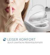 Leiser Komfort durch zweifache Absenkautomatik