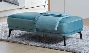 Flexibler Komfort mit passendem Hocker