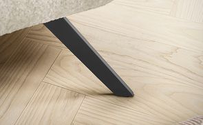 Moderne Füße – Stabil und mit Staubsauger-Roboter-Höhe!