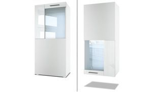 2 x Vitrine Movie und Wandregal