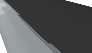 Grifflose Fronten dank praktischer Griffmulde