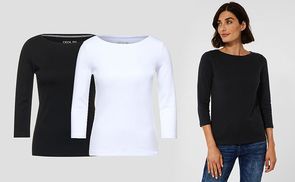 Shirt mit 3/4-Arm von Cecil