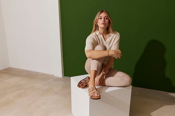 Fußbett-Pantoletten