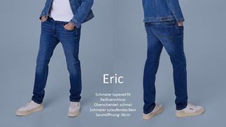 Schmale Tapered Jeans - ERIC