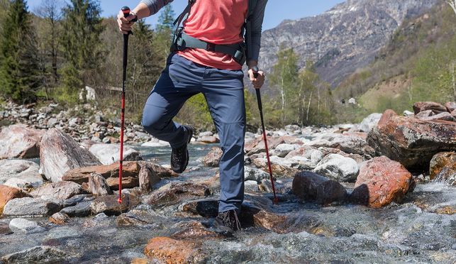 Herren-Outdoorhose für Wanderungen und Touren