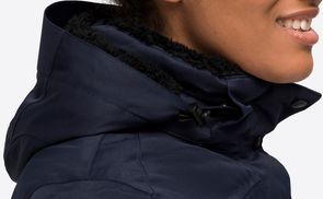 Wetterschutz Lisa vollem Outdoor-Mantel Sports Funktionsjacke mit 2 Maier