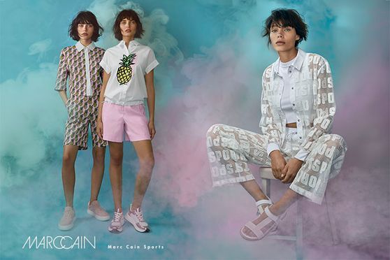 Die neue Kollektion " Sunshine Forever " von Marc Cain