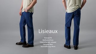 Lässiger Komfort: Lisieaux Relaxed Fit Jeans