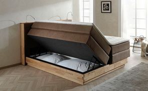 Praktische Bettkasten-Funktion