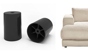 Stabil & bodenschonend dank Kunststoffgleitern