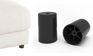 Stabil & bodenschonend dank Kunststoffgleitern