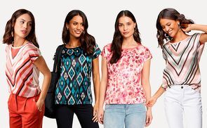Shirtbluse aus glänzendem Satin