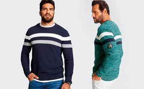 Modischer Baumwollpullover