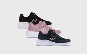 lotto Sneaker mit Klettverschluss für Kids