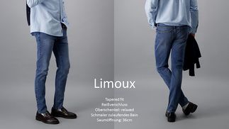 Lässiger Stil: Limoux Tapered Fit Jeans