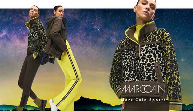 Marc Cain Strickpullover Leo Hike Premium Damenmode V-Ausschnitt