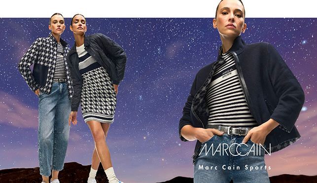 Die neue Kollektion " Logomania " von Marc Cain Sports