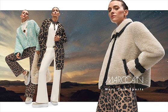Die neue Kollektion " Doggy Dogs " von Marc Cain Sports