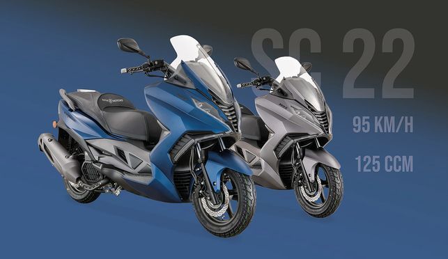 Alpha Motors Sport Cruiser 22 scooter, 125 cc, 95 km/h, Euro 5