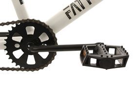 BMX crank with chain guard