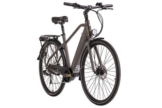 Hollandia E-Citybike Herren » Mantova « grau 7 Gänge