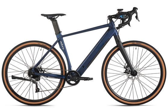 ADORE E-Gravel Bike 28" Aluminum Gravel Touring Bike GTR-770 Rear Motor 30NM / 10Ah Dark Blue Matte