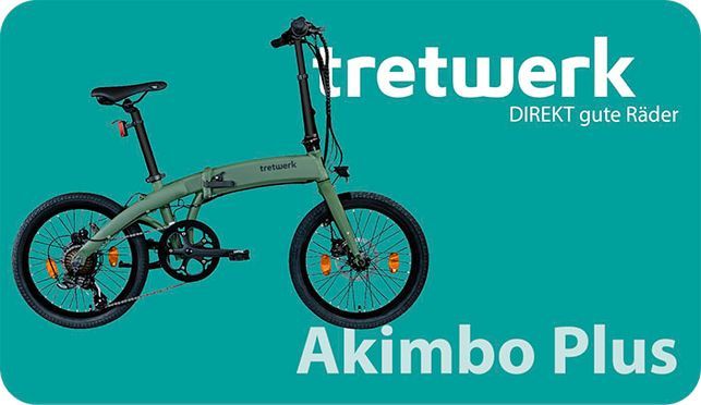 TRETWERK AKIMBO PLUS E-FALTRAD