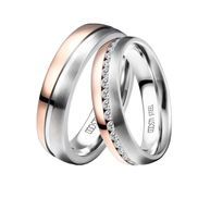 DOOSTI Fingerringe Edelstahl