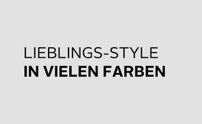 Markanter Bench-Schriftzug & große Farbauswahl