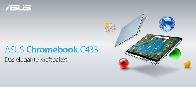 2022 Asus Chromebook Flip C433 Pantalla Táctil 2 En 1 IPS FHD De 14 (Intel Core M3-8100Y, 8GB