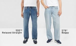 LEVI'S® RELAXED – gerade, weit geschnittene Fits
