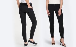 Skinny Fit Jeans KENDELL ETERNAL von ONLY