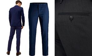 Vielseitig kombinierbare Anzughose