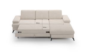 Optional Schlaffunktion und XXL-Sitzfläche