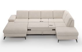 Optional Schlaffunktion und XXL-Sitzfläche