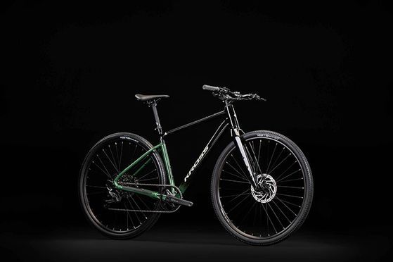 KROSS Gravel Bike Esker Flatbar 28" Black 10 Gears