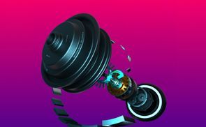 Leistungsstarker Planetengetriebemotor