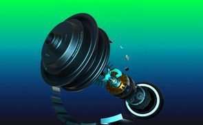 Leistungsstarker Planetengetriebemotor