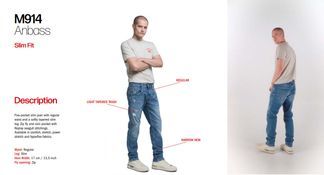 Replay M914 Anbass Herrenjeans – Slim-Fit & Stil