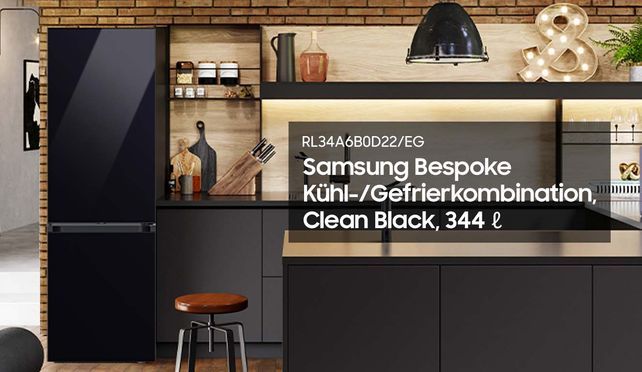 Samsung Kühl-/Gefrierkombination Bespoke RL34A6B0D22, 185 cm hoch, 59,5 cm  breit