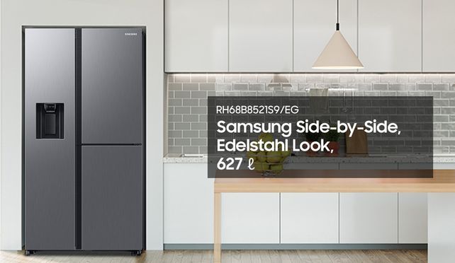 Samsung Side-by-Side RH68B8521S9/EG, 178 cm hoch, 91,2 cm breit