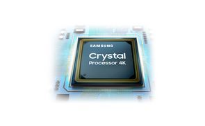 Zoll, 4K Ultra Crystal Samsung HD, LED-Fernseher 4K,HDR,UHD (138 cm/55 Prozessor Dimming) Smart-TV, GU55AU6979U