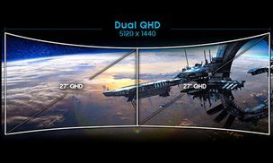 Dual QHD-Display