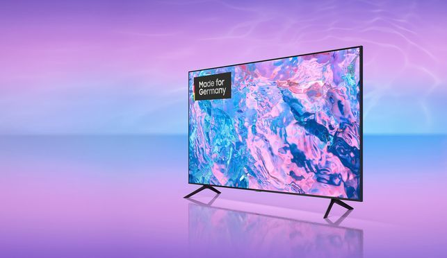 Samsung GU85CU7179U LED-Fernseher (214 cm/85 Zoll, Smart-TV, PurColor, Crystal  Prozessor 4K, Smart Hub & Gaming Hub)