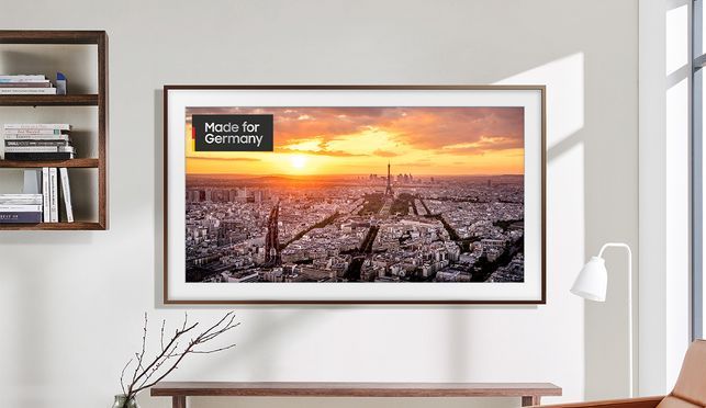 Samsung GQ43LS03BGU LED-Fernseher (108 cm/43 Zoll, Google TV, Smart-TV, Mattes  Display,Austauschbare Rahmen,Art Mode)