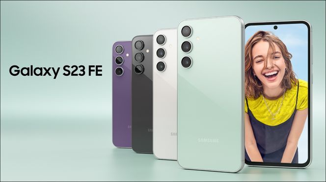 Samsung Galaxy S23 FE Smartphone (16,31 cm/6,4 Zoll, 128 GB Speicherplatz, 50  MP Kamera)