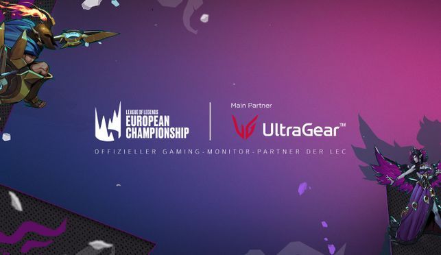 Der Gaming Monitor der Profis: LG supportet die League of Legends European Championship (LEC)