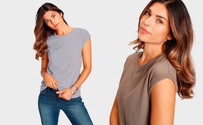 Basic T-Shirt im 4er-Pack