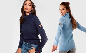 Klassischer Rollkragenpullover